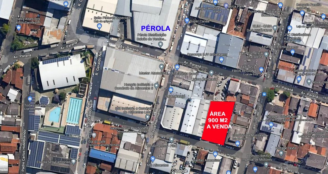 Área para com 860 m2 no Setor Campinas - Av. Ademar Ferrugem - Goiânia - GO