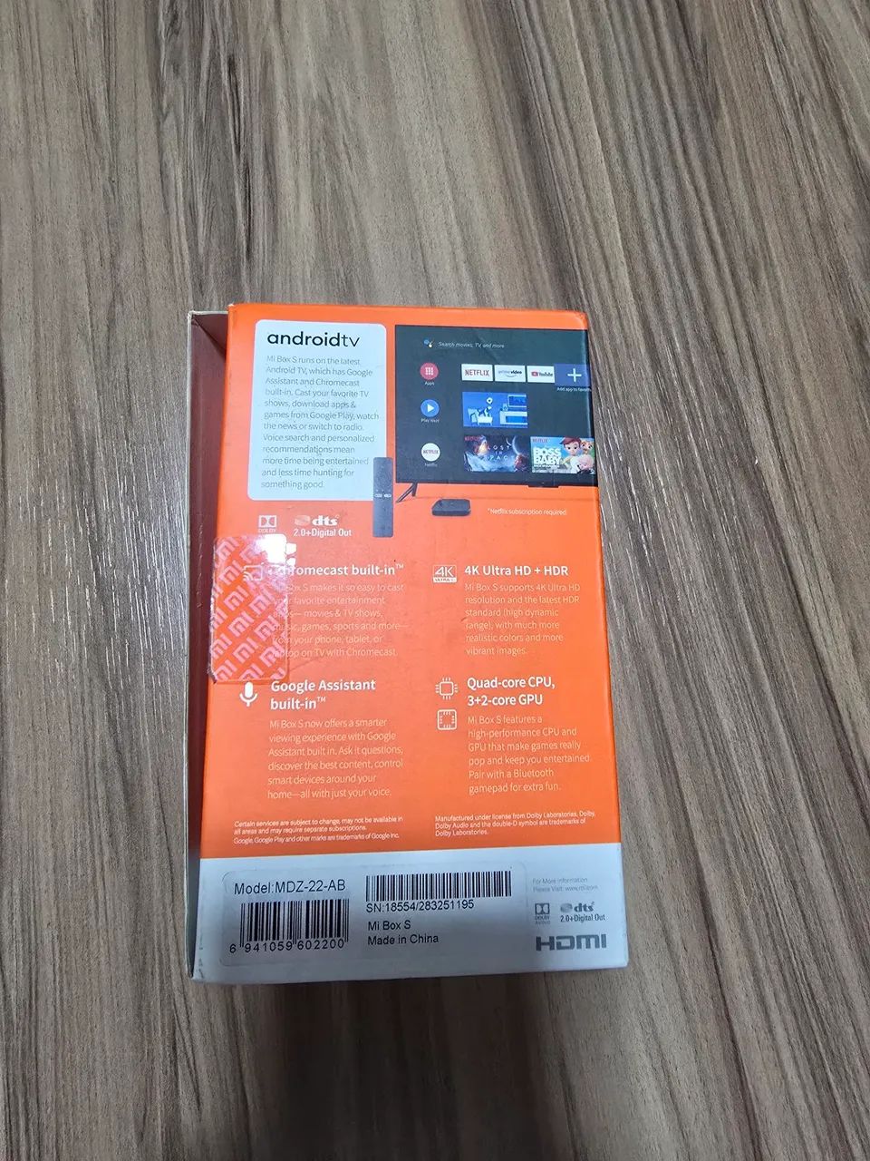 Mi box S 4k segunda geração 64318470808323124