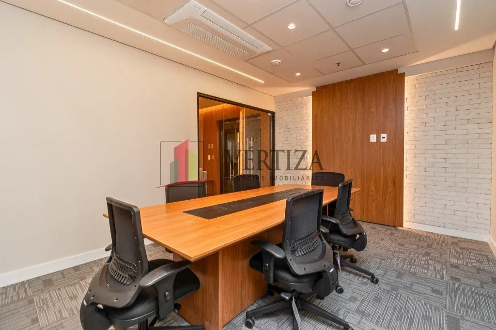 Sala comercial MOBILIADO para locação com 300m² no Brooklin