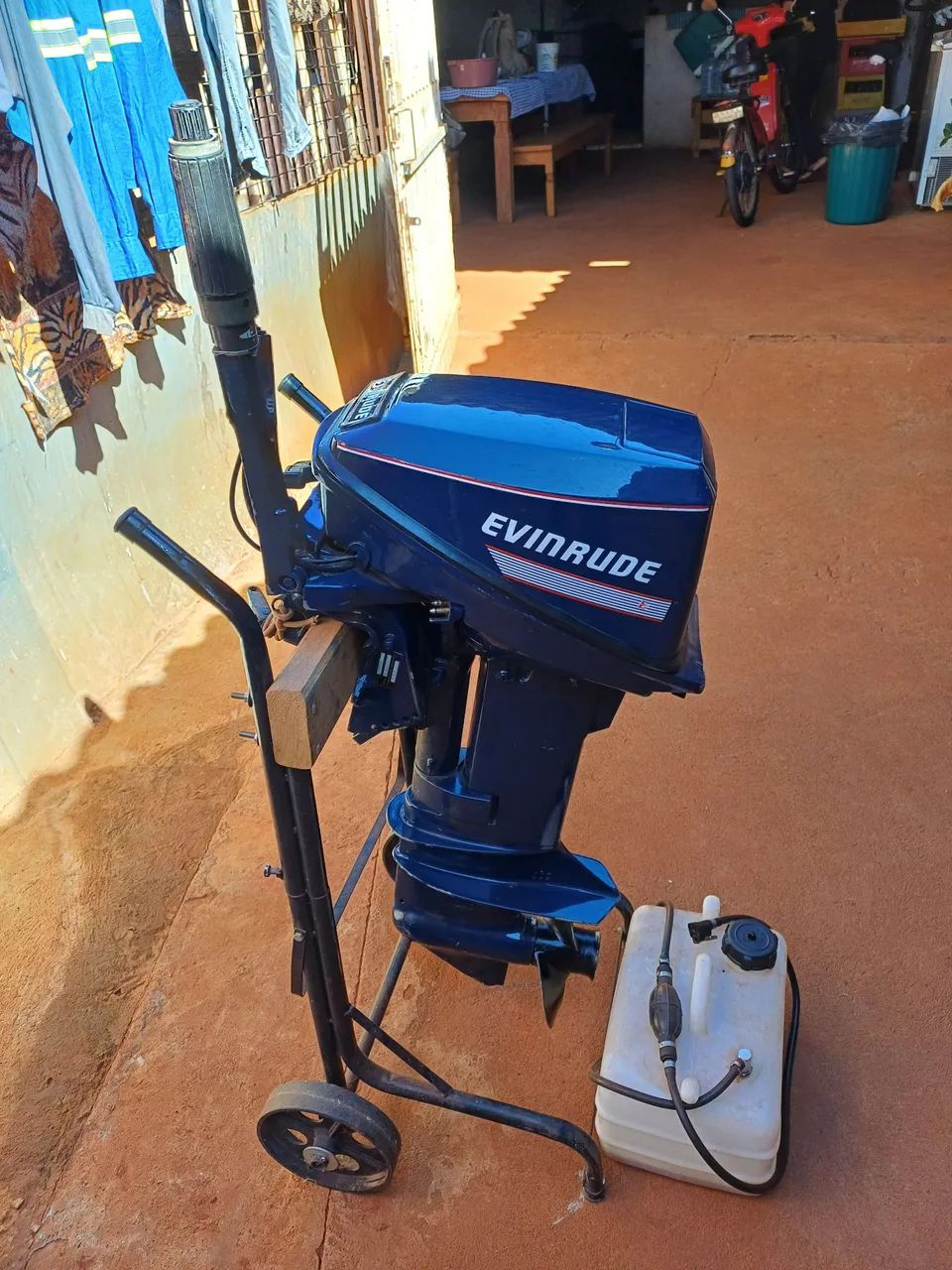 Motor de poupa everude 15hp  - Foto 3