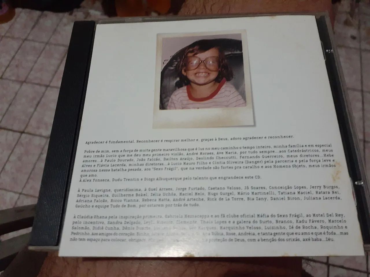 CD / Zéu Britto - Saliva-me / 2007 / Raríssimo  - Foto 6