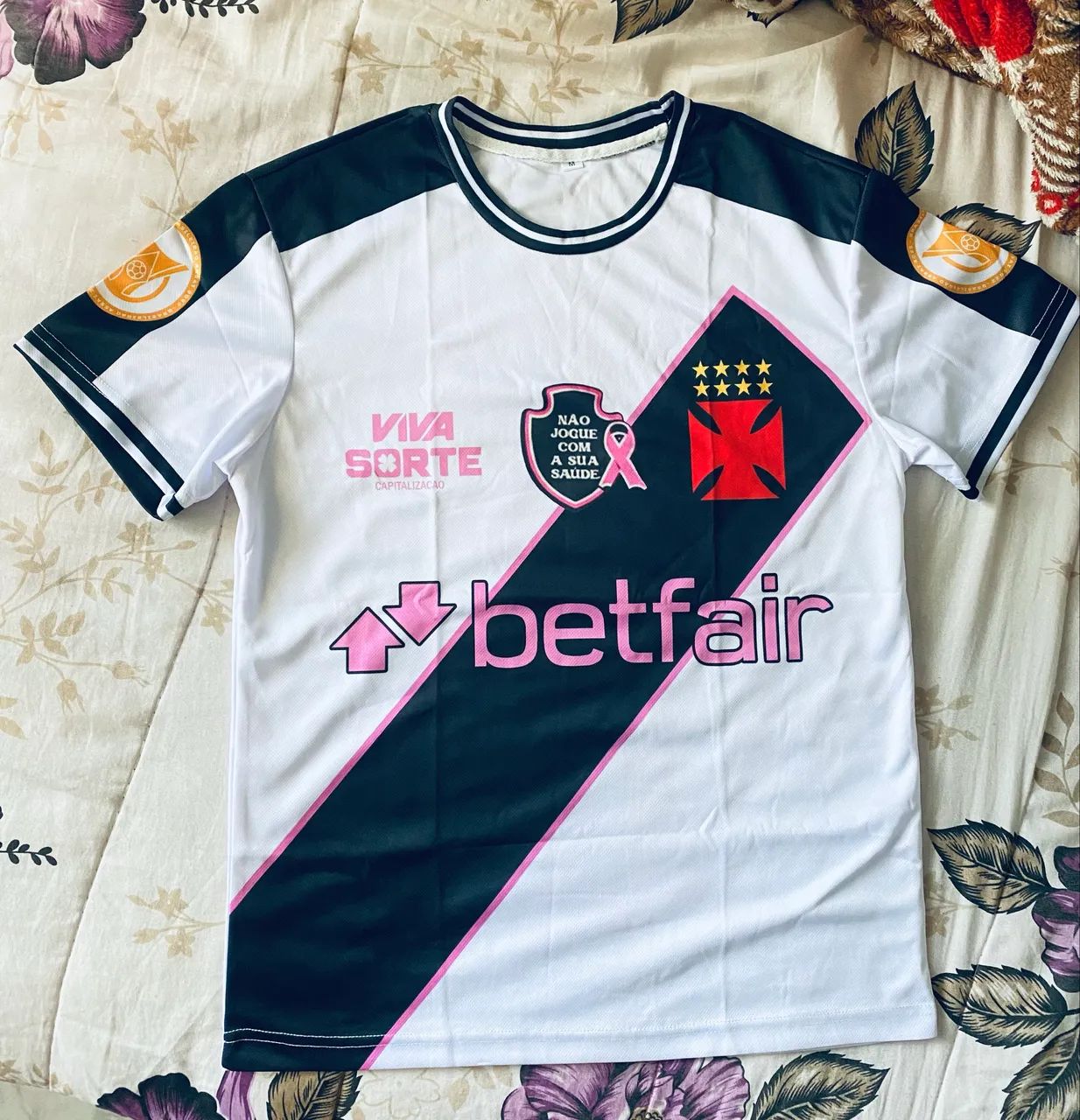 Camisa do vasco outubro rosa 2024