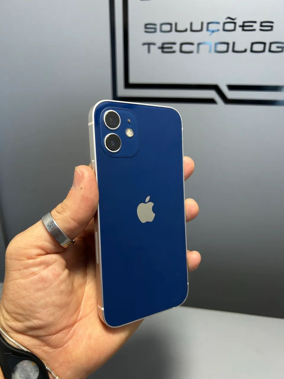 iPhone 12 64gb - Azul (Troco) - Celulares e Smartphones - Lagoa