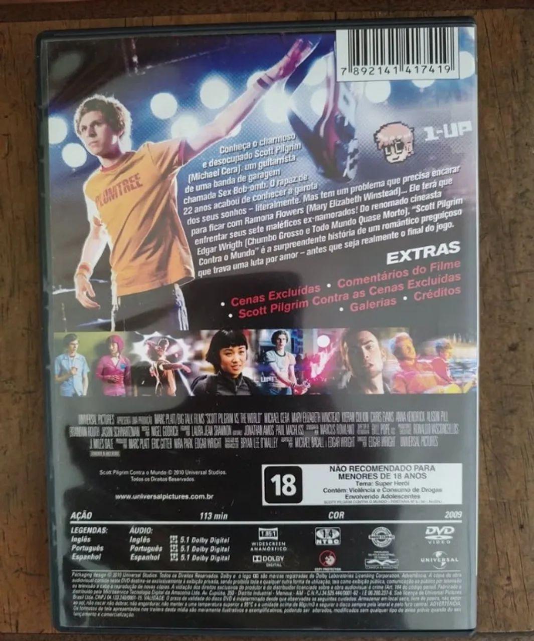 DVD Scott Pilgrim64540277165698121