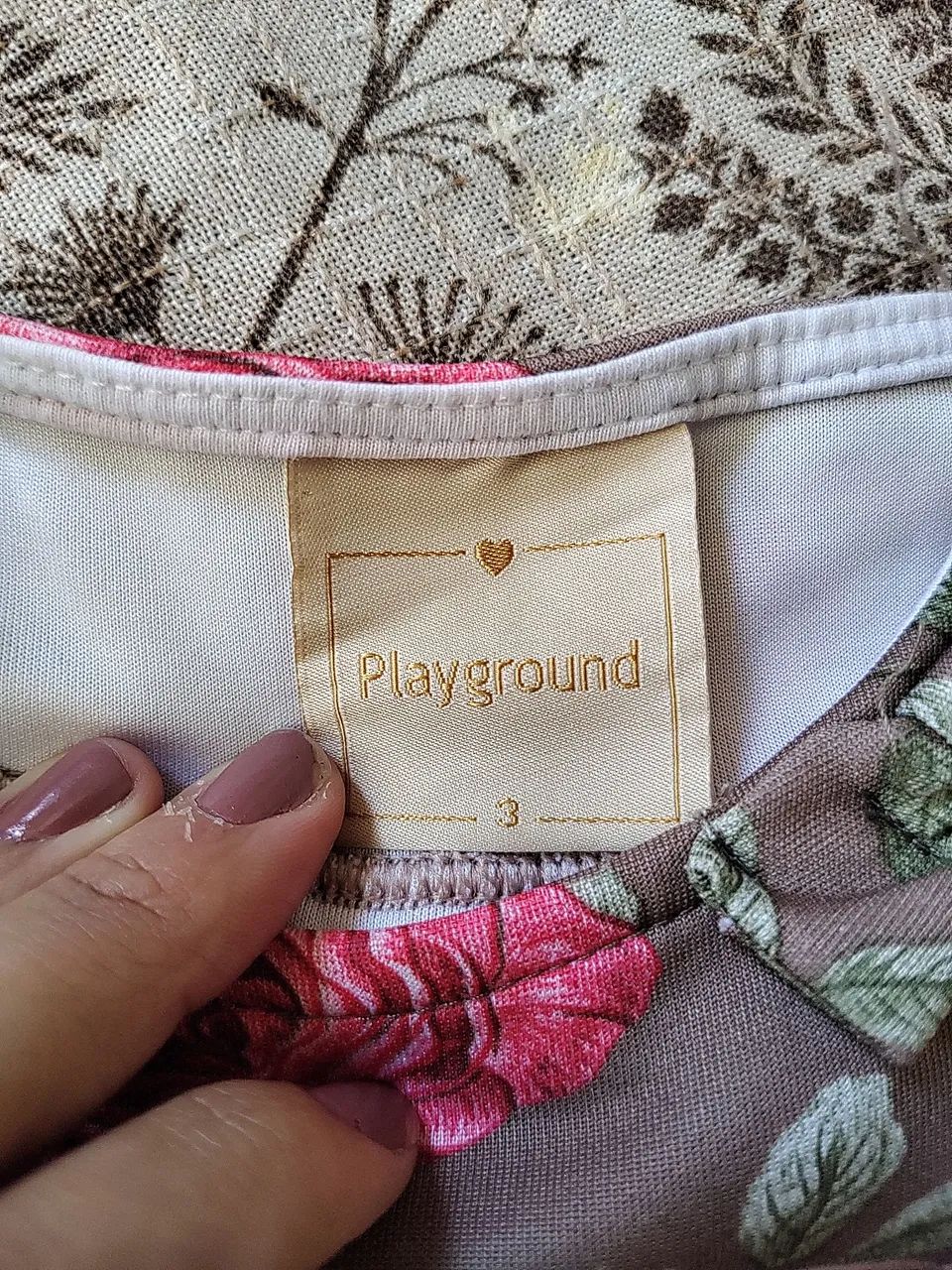 Calça e vestido infantil tamanho 3 - Foto 4