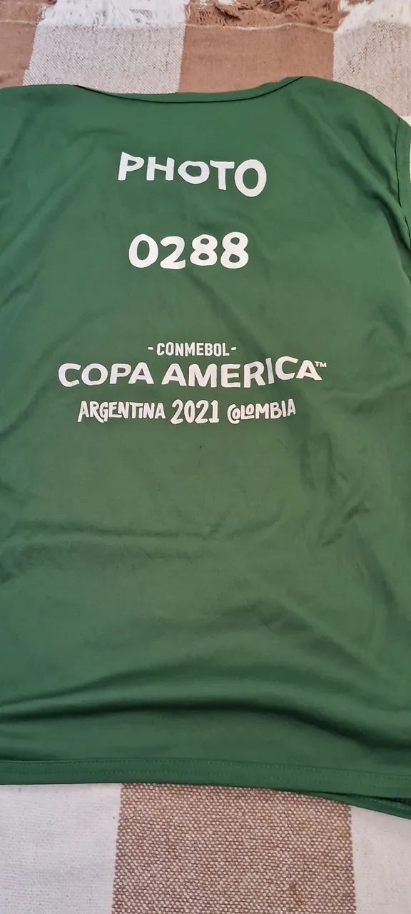 Colete imprensa (fotógrafo Colômbia) Copa América 2021 Argentina - Foto 2