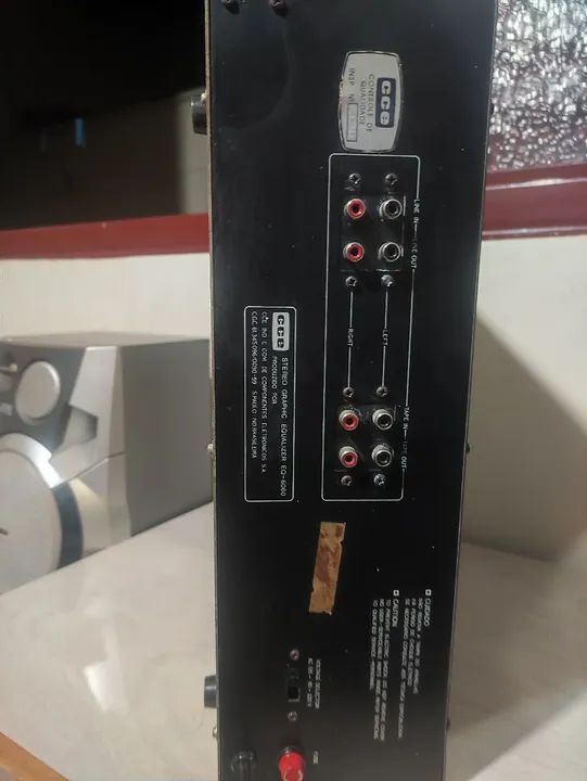 Equalizador Gráfico Estéreo CCE EQ-6060 - Foto 4