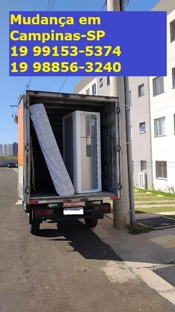 Transporte de móveis com Caminhão Baú em Campinas-SP e cidades da região