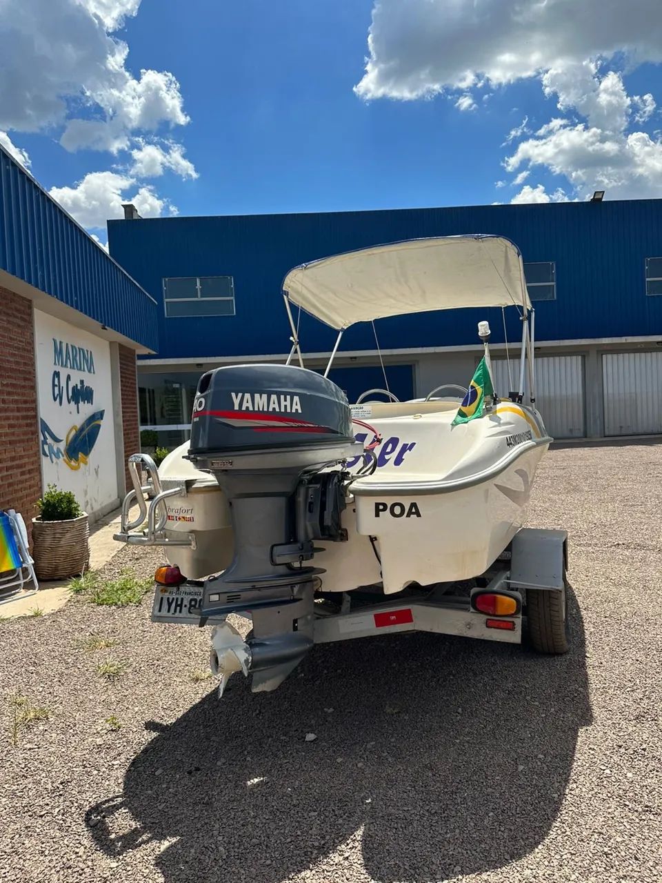 Vendo Lancha Twister 150, motor Yamaha 40 HP 2T - Foto 8