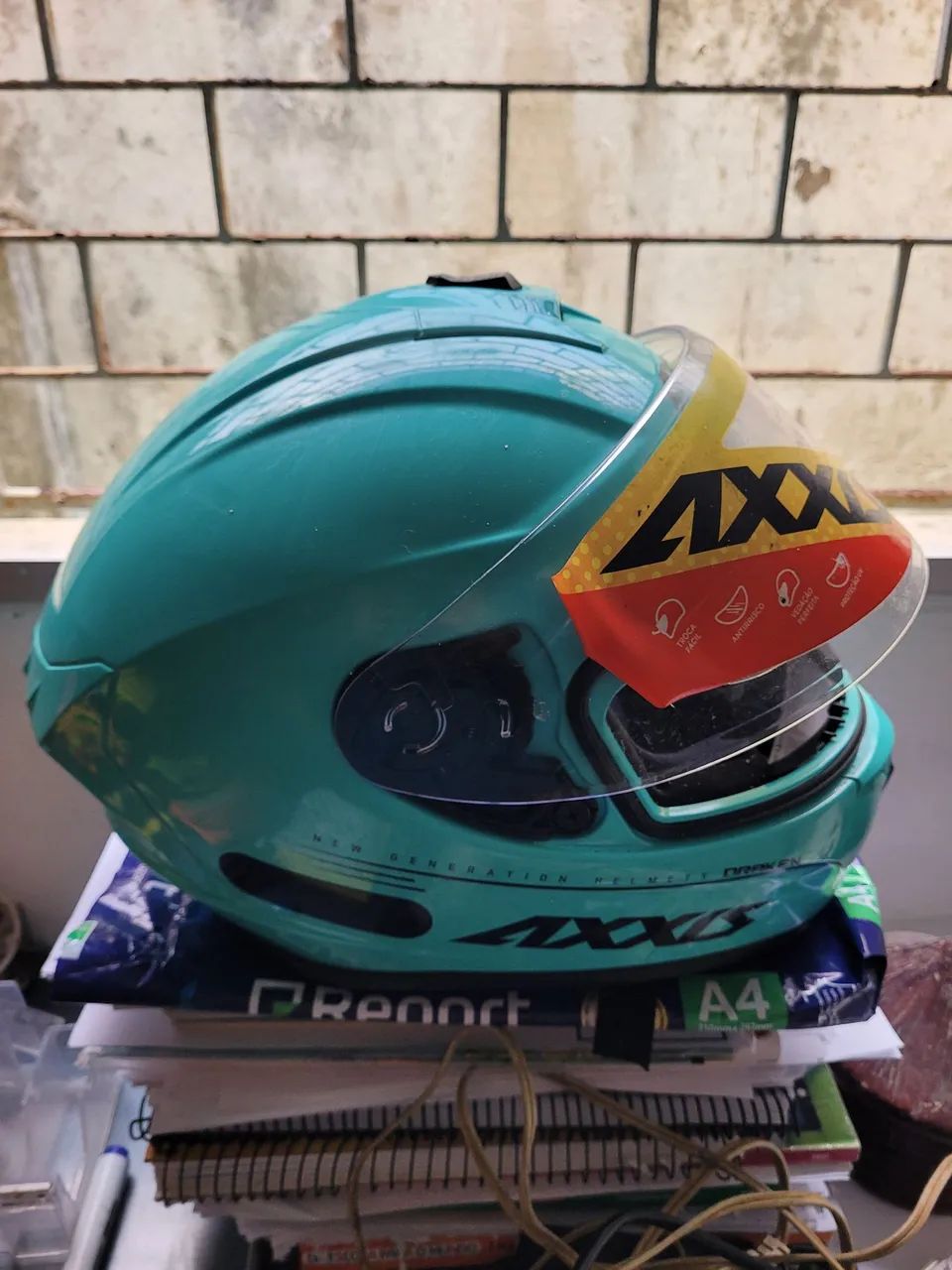 Capacete Axxis Novo Geração - Verde n° 64
