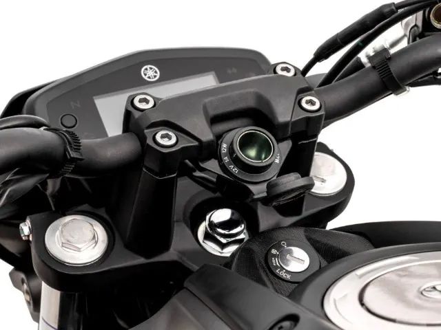 Tomada 12v Para Fazer Fz25 Factor Preto - Foto 2