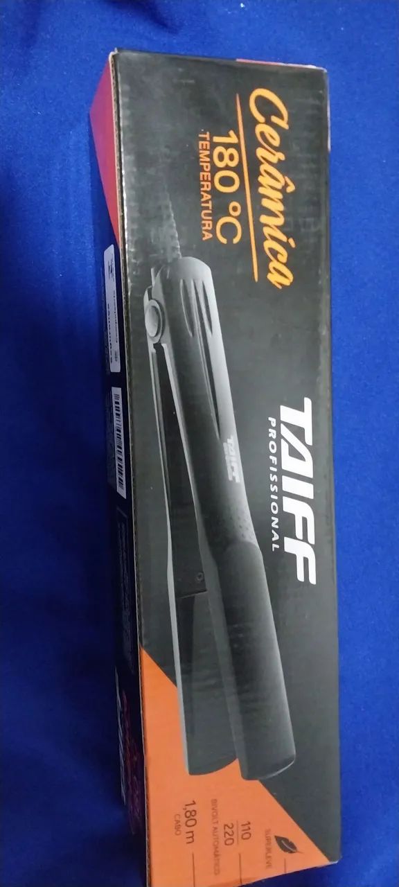 Prancha de Cabelo Taiff Cerâmica 180°C Bivolt