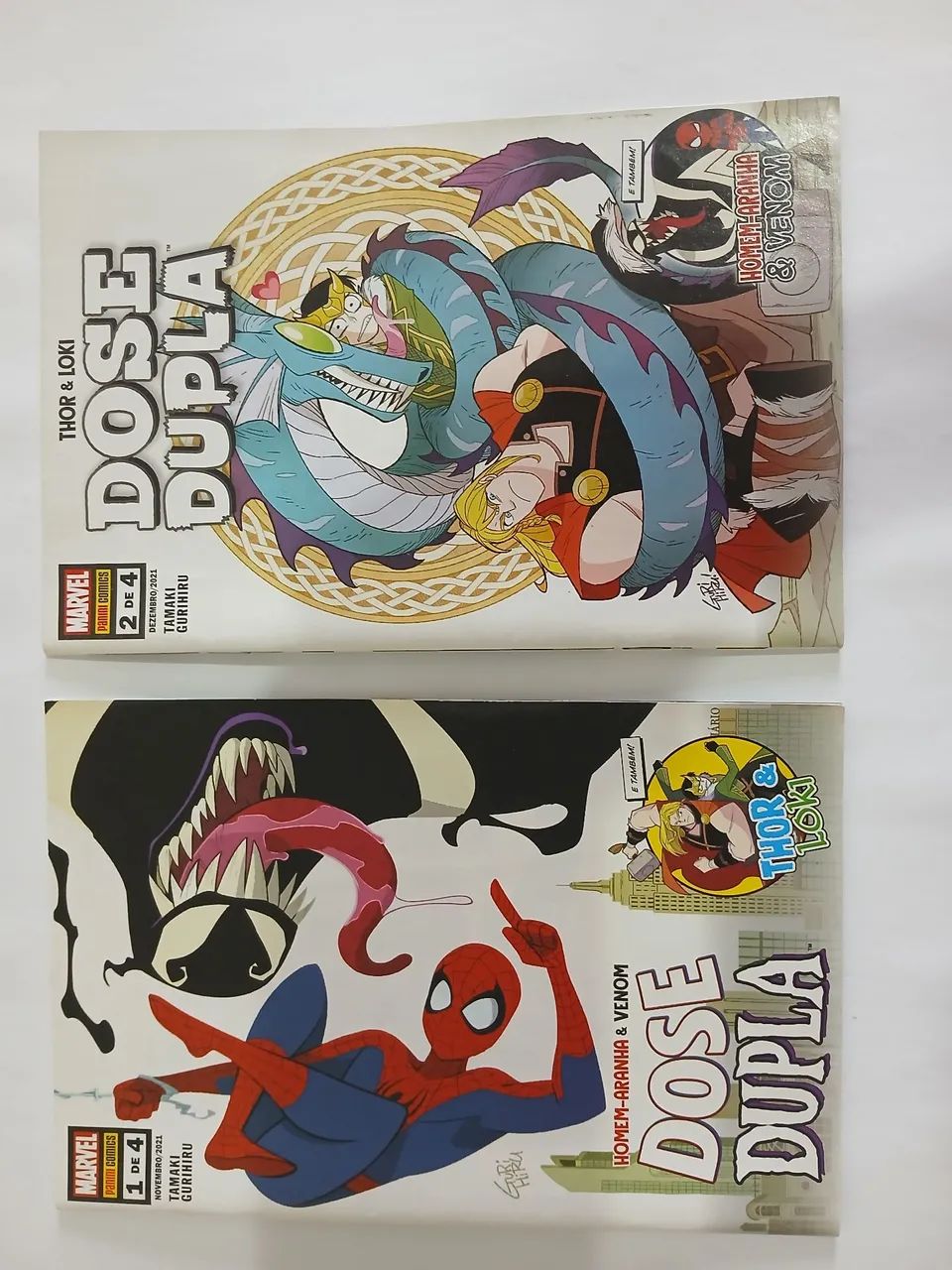 Vendo Hqs Dose dupla Homem-Aranha & Venom
