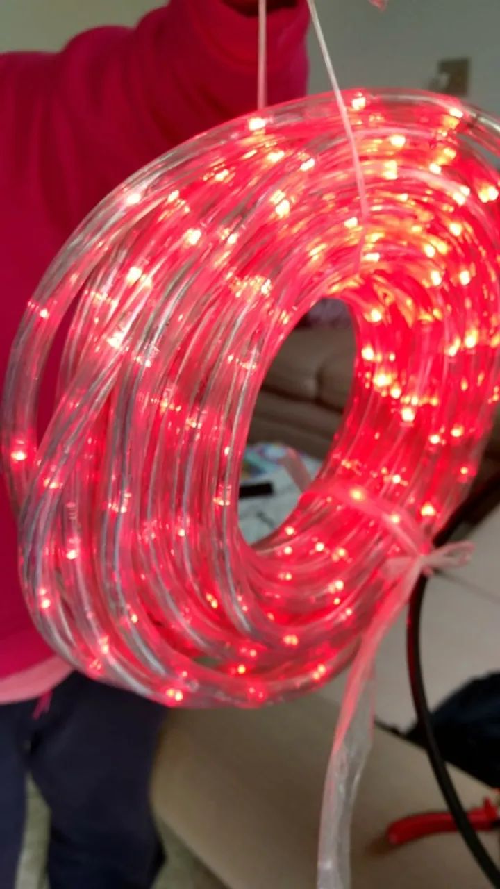 luz de natal vermelha 10m - Foto 3