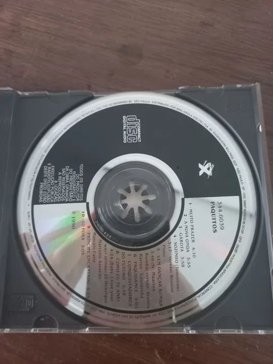CD PAQUITOS ORIGINAL 1990 Xuxa Discos (Rarissímo)  - Foto 4