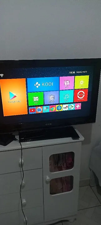 TV 32 polegadas não é smart