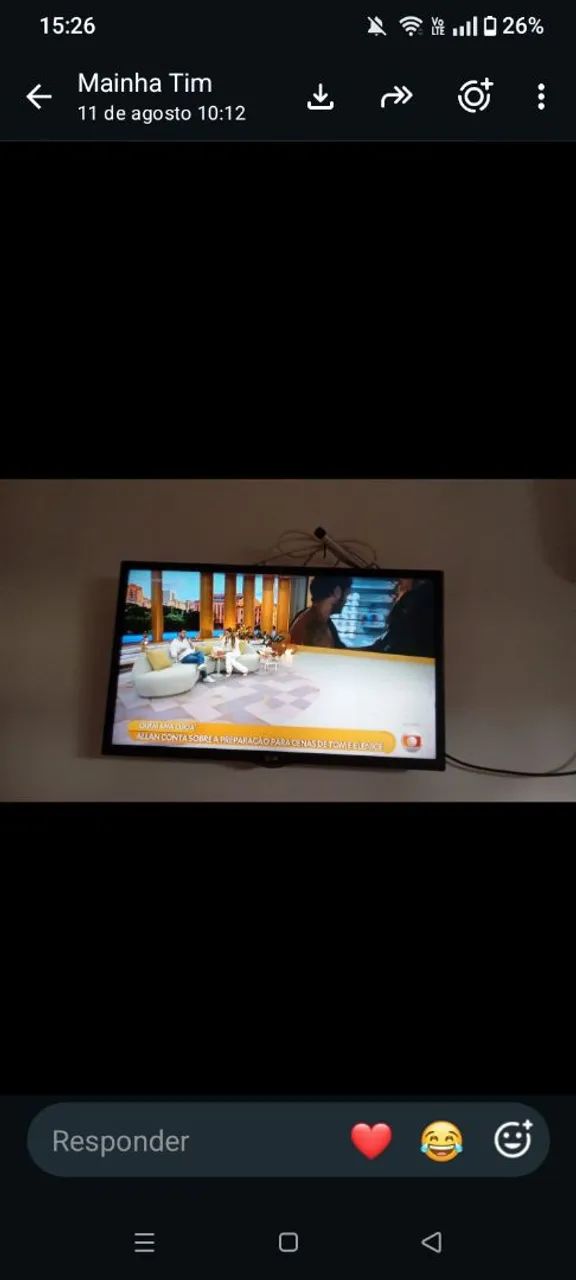 Vendo tv , 32 Polegadas funcionando perfeitamente,  não é smart  - Foto 2