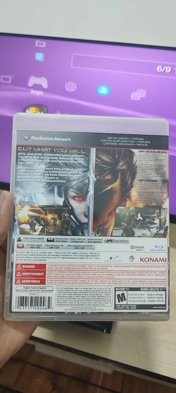 METAL GEAR SOLID RISING ORIGINAL - PS3 - Foto 2