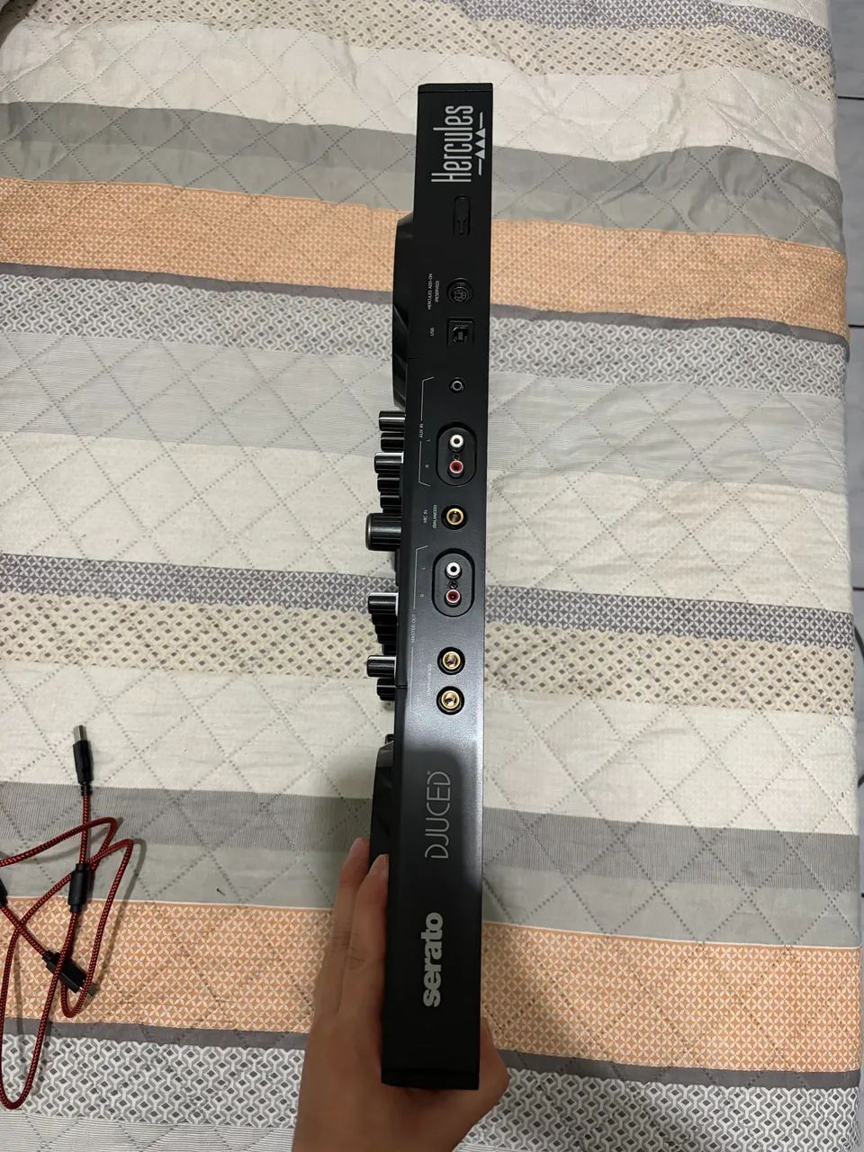 Controladora De Dj Hercules, Dj Control Inpulse 500 Preto - Foto 4