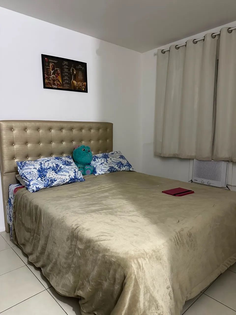 Cama colchão cabeceira Quenn Seminovos  - Foto 5