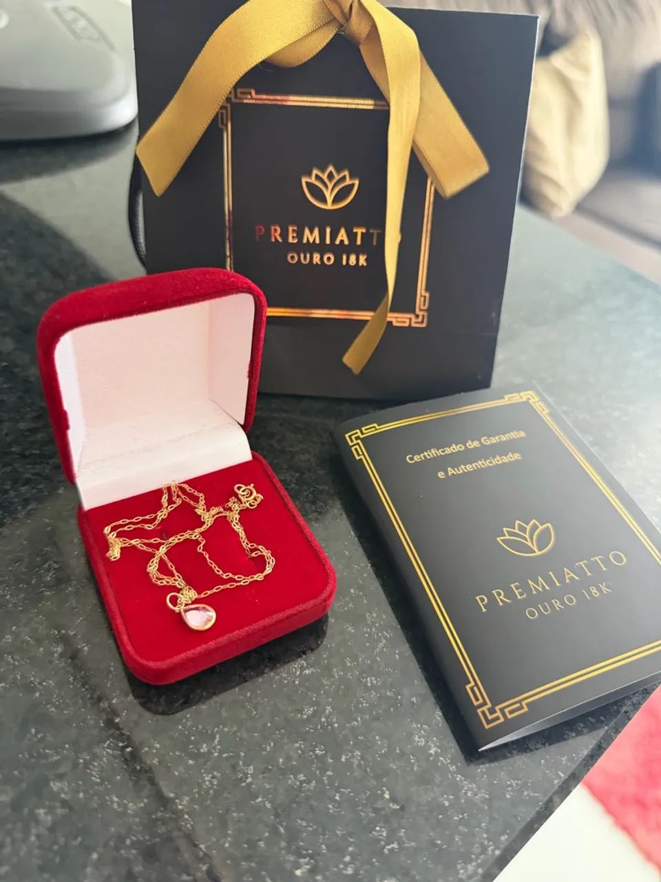 Vendo cordão de ouro 18k 750