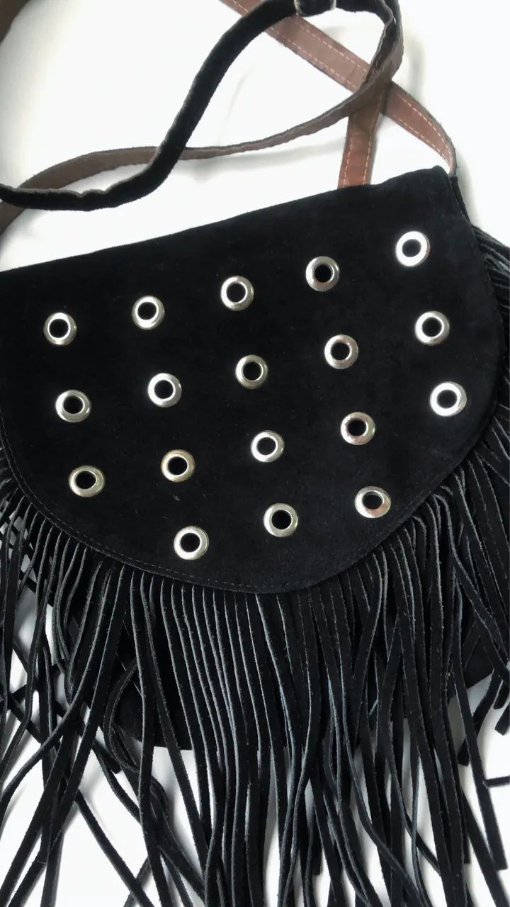 Bolsa camurça  - Foto 2