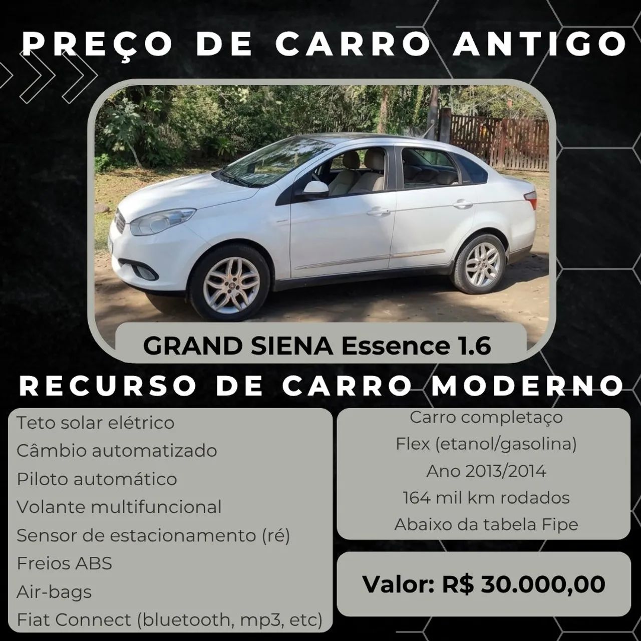 Fiat Grand Siena Grand Siena ESSENCE Dual. 1.6 Flex 16V 2014