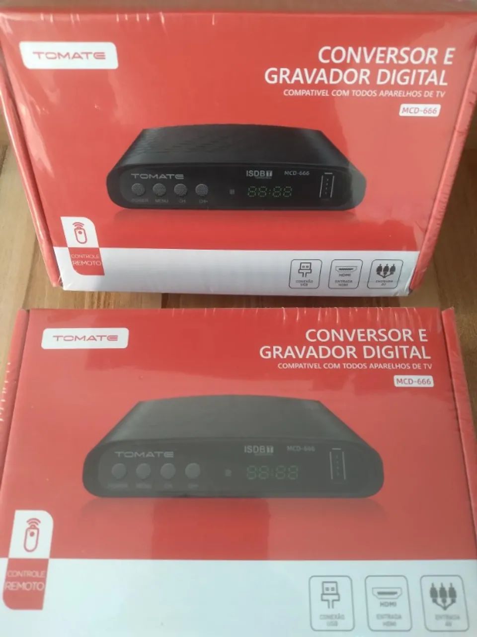 Conversor E Gravador Hdmi Av Digital Tomate Mcd 666 Full Hd - Foto 3