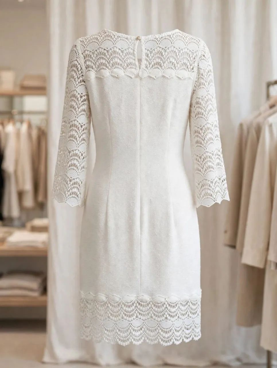 Vestido Iodice renda guipir  - Foto 2