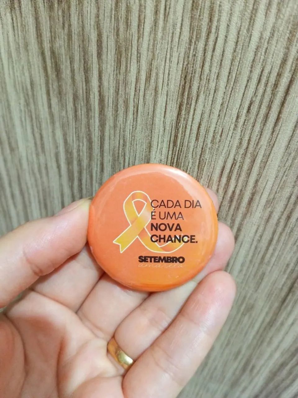 Botton Setembro Amarelo - Foto 4
