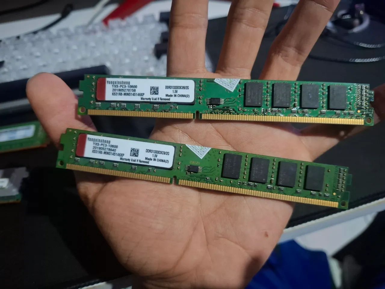 4 gb de ram 2x2 ddr3 