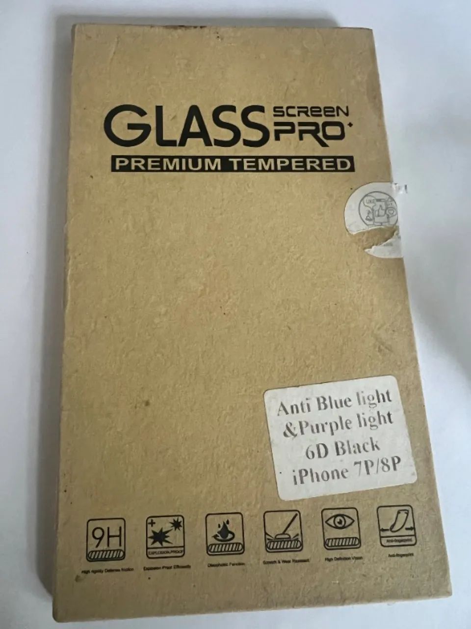 Kit com 2 Películas de Vidro Temperado 6D para iPhone 7 Plus / 8 Plus - Foto 3