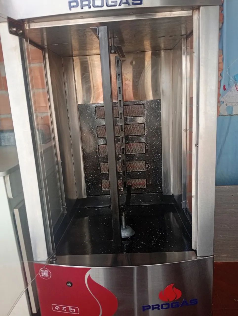 Assadeira de frango giratória  - Foto 4