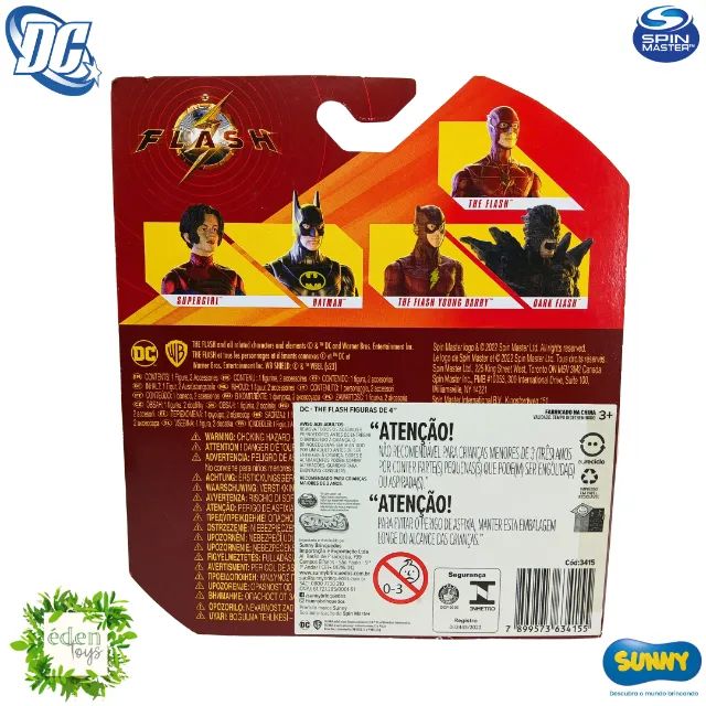 Boneco Batman DC Flash movie Spin Master, Sunny (cód 901) - Foto 2