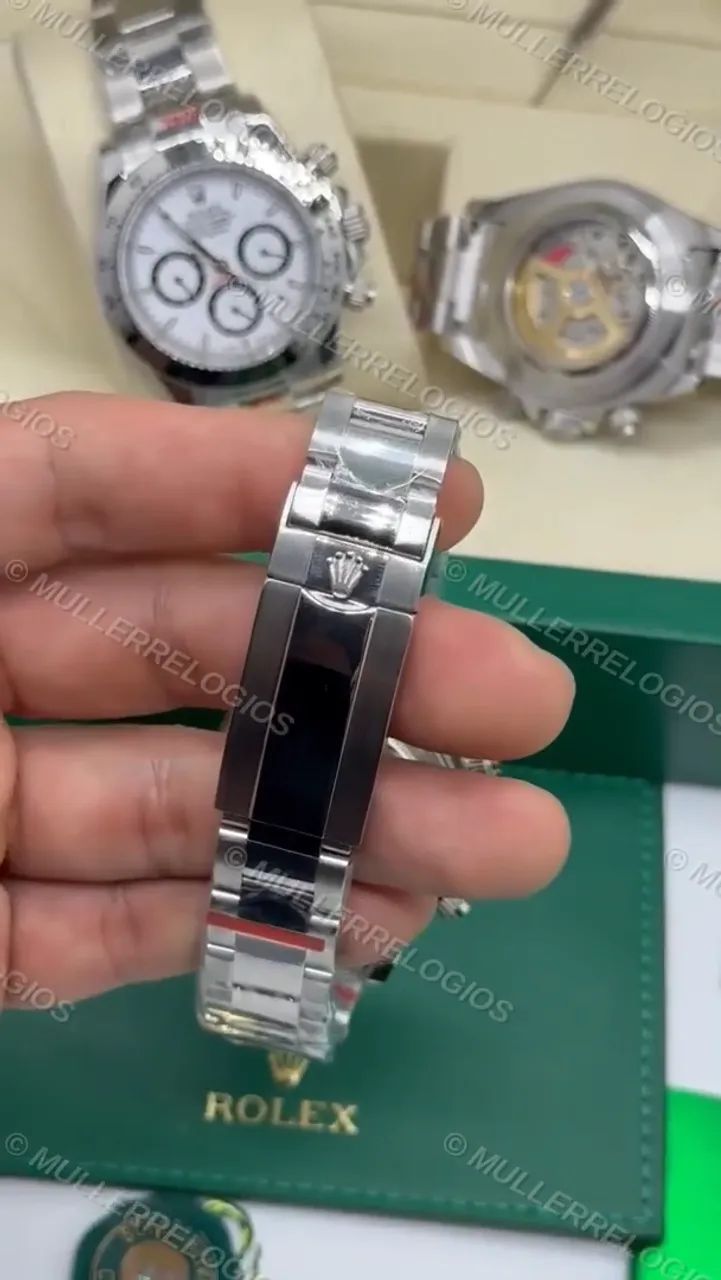 Rolex Daytona Fundo Transparente Automático 40mm - Foto 3