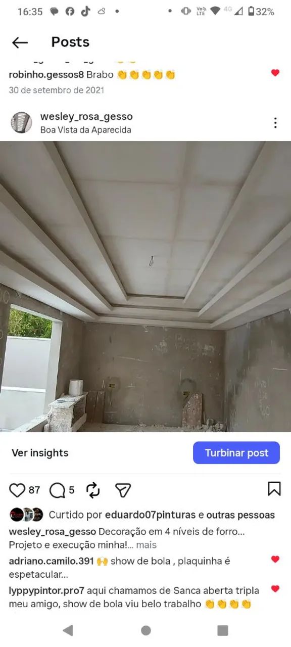 Gesso novo lar - Foto 4