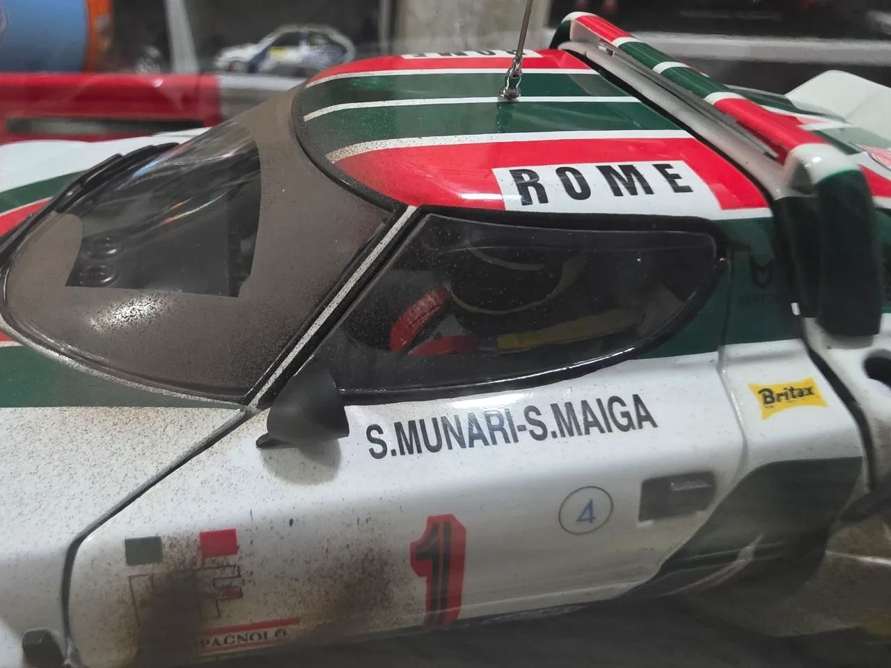 ミニカー 1/27 LANCIA STRATOS 77 Monte Carlo Spark S9092 Lancia Stratos No.10, 7th Rally Monte Carlo 1978