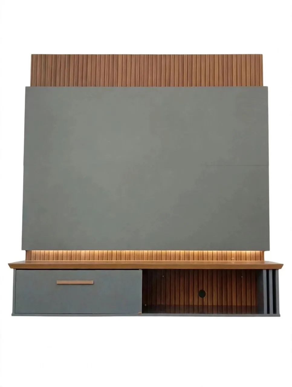 PAINEL PARA TV ATÉ 70 POLEGADAS COM LED_RIPADO MODERNO _ EXCELENTE ESTADO