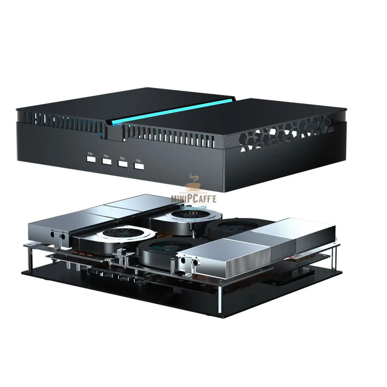 Mini PC Gamer Topton i9-12900F RTX3060 12GB  - Foto 4