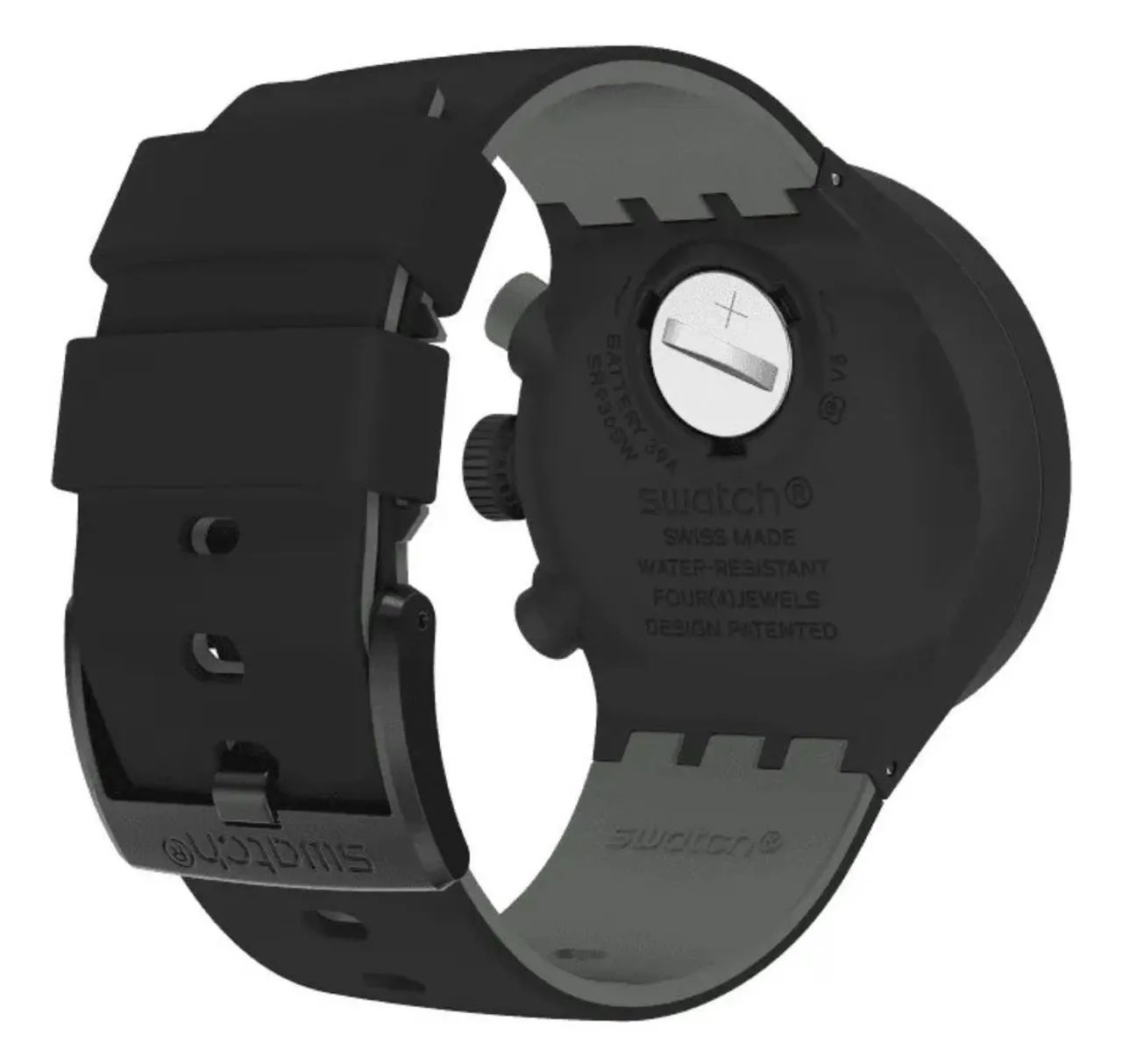 Swatch Big Bold Chrono CHECKPOINT BLACK 47mm SB02B400 - Foto 2