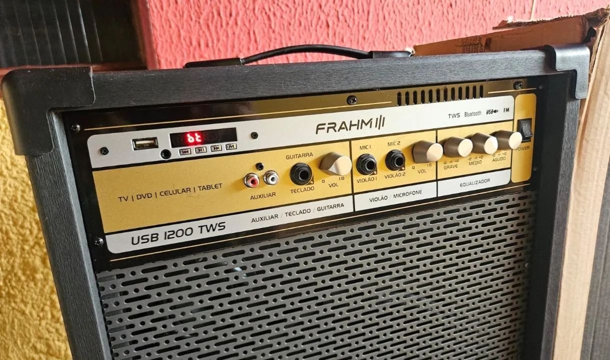 Caixa de som amplificada  - Foto 3
