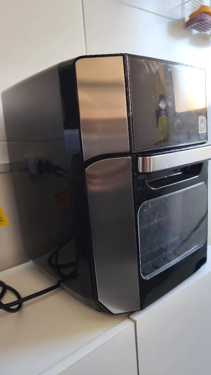 Fritadeira Air Fry Oven Bfr2100p 12 Litros 1800w Britânia Preto - Foto 3