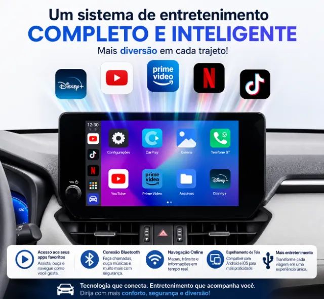 Streaming Box Automotivo Kowankit 32GB - Foto 5