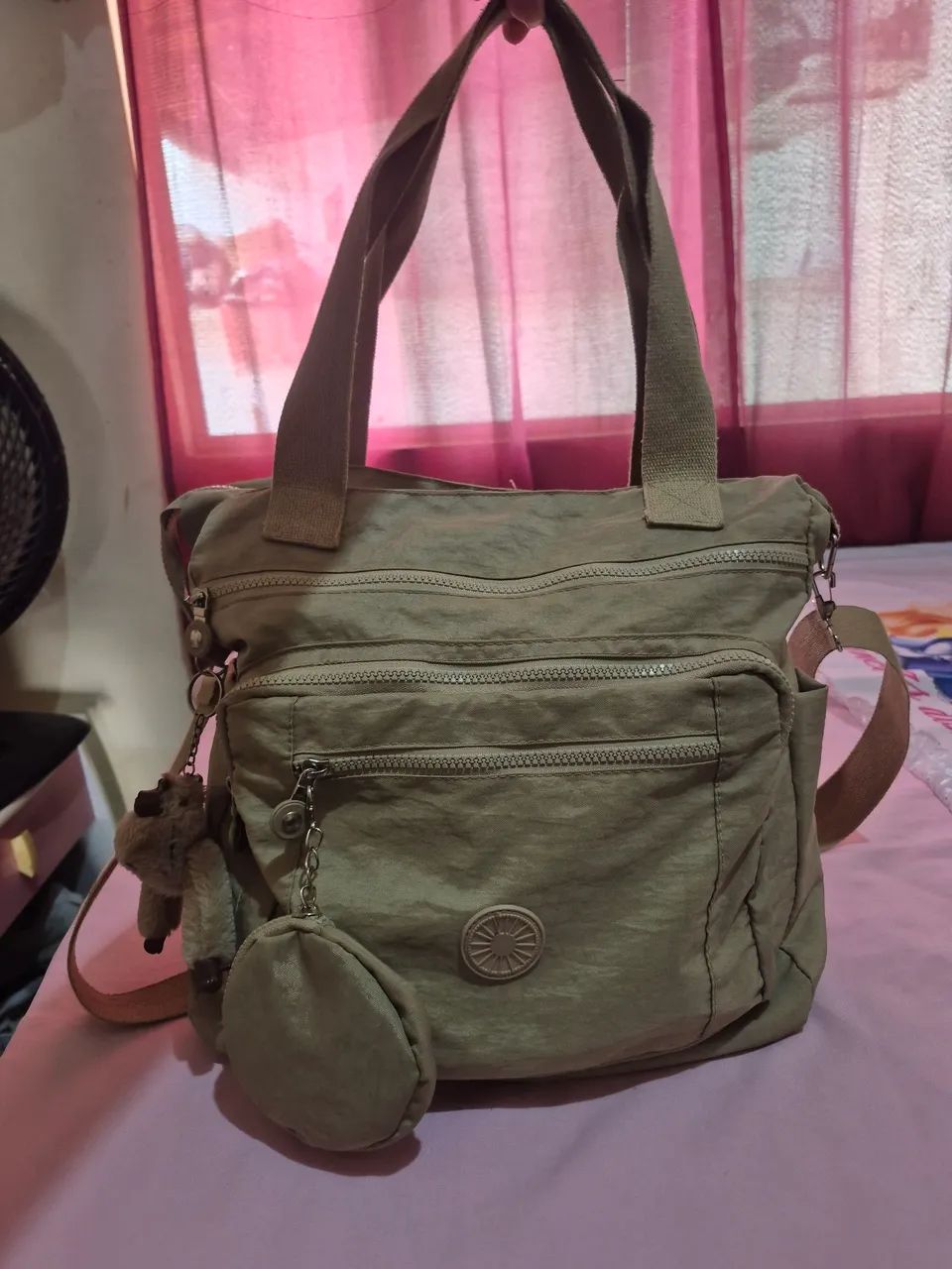 Bolsa Feminina Transversal Grande Kipling - Foto 4