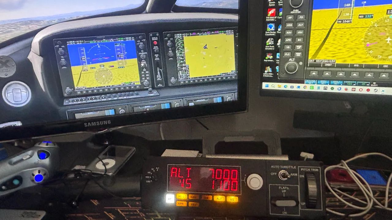 Simulador de Voo - Pro Flight Multi Panel (Logitech/Saitek) - Foto 2