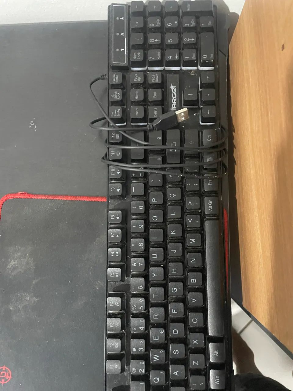 Teclado gamer tgt
