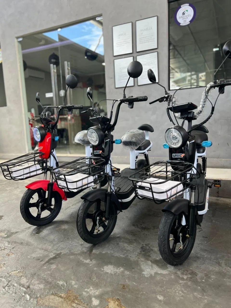 Moto Eletrica Scooter ágil bateria removível não precisa de CNH !  - Foto 5