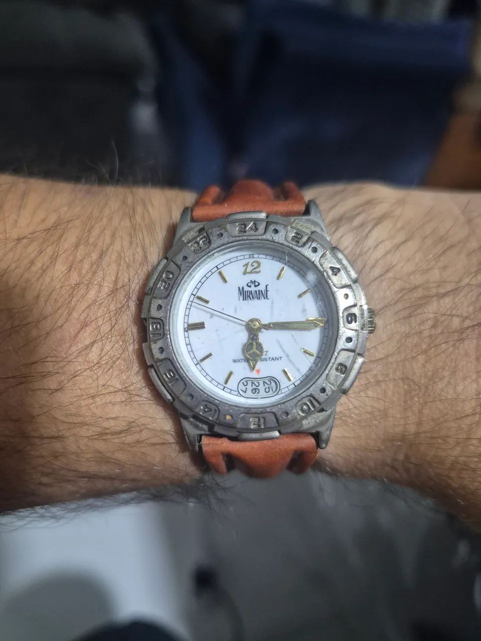 Relógio MIRVAINE SPORT  À QUARTZ    -   FUNCIONANDO PERFEITAMENTE - Foto 3