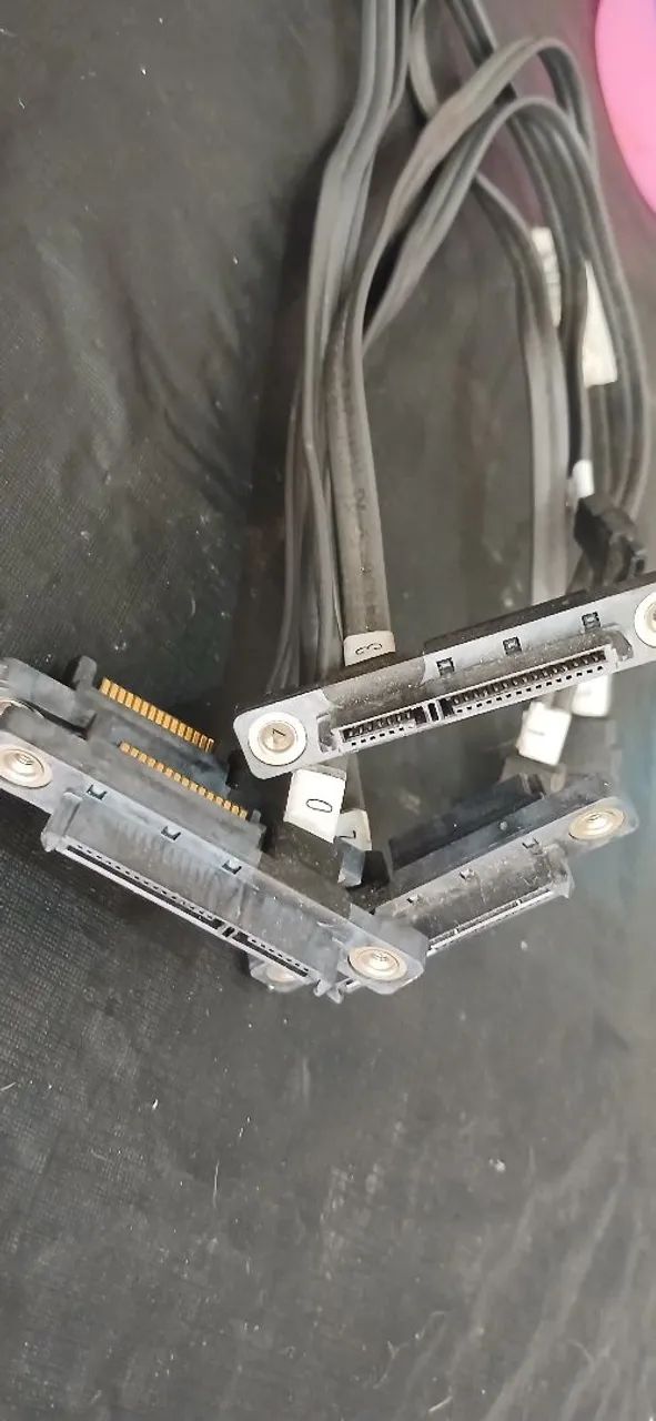 4 cabo sata conector de disco 2.5 e 3.5 hd hard disk  - Foto 2