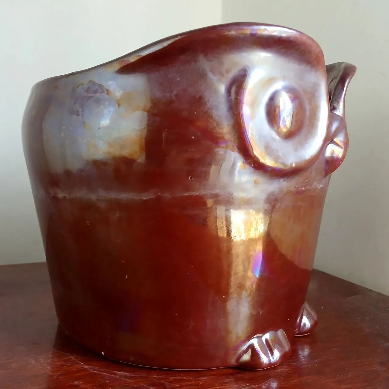 Vaso cerâmica coruja  - Foto 3